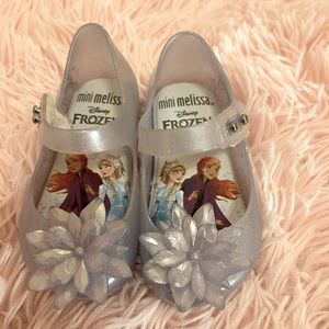 Mini Melissa baby Frozen shoes